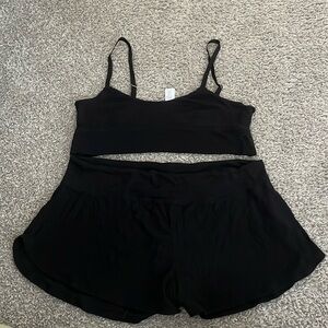 Athleta “Well Rested Sleep Bra” in black